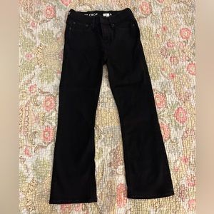 J Crew boot crop in black